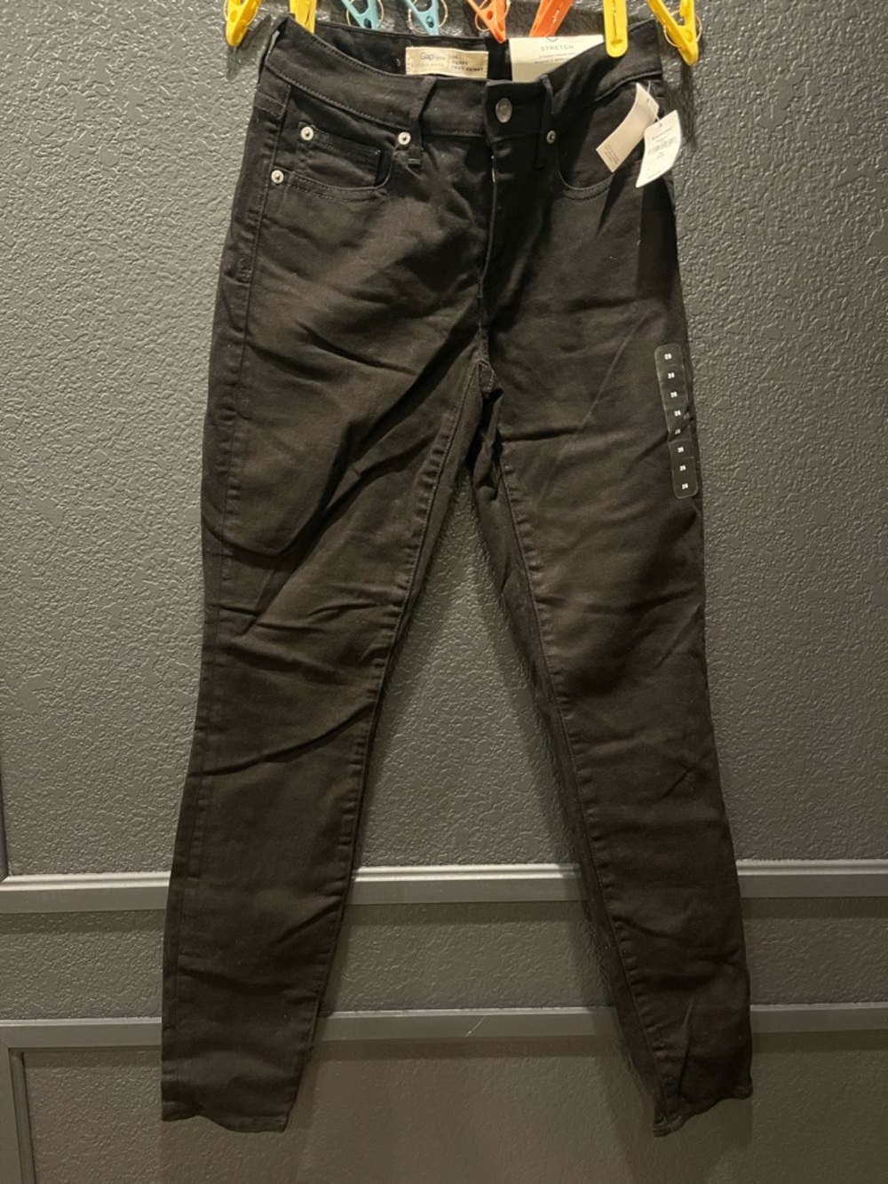 NWT GAP Women's Black Curvy True Skinny Jeans